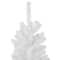 6.5ft. Unlit White Georgian Pine Slim Artificial Christmas Tree